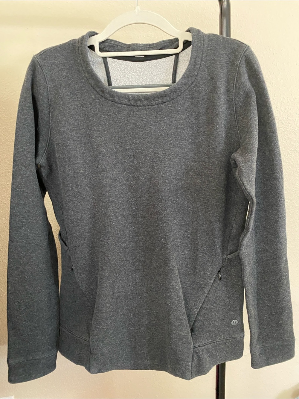 LULULEMON &go Endeavor Long Sleeve Heathered Black